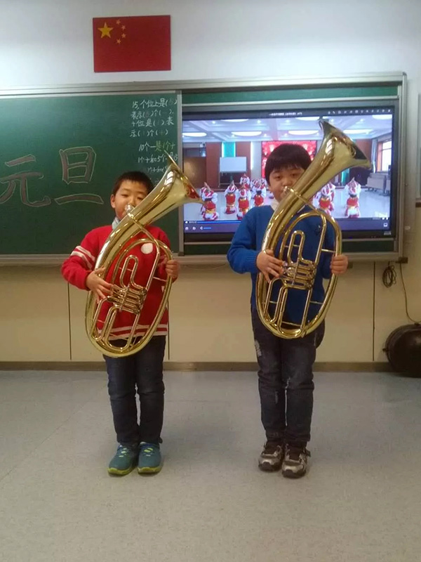 北京丰台第八中学附属小学云雀管乐团——次中音号二重奏